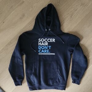 Navy Blue Graphic Hoodie